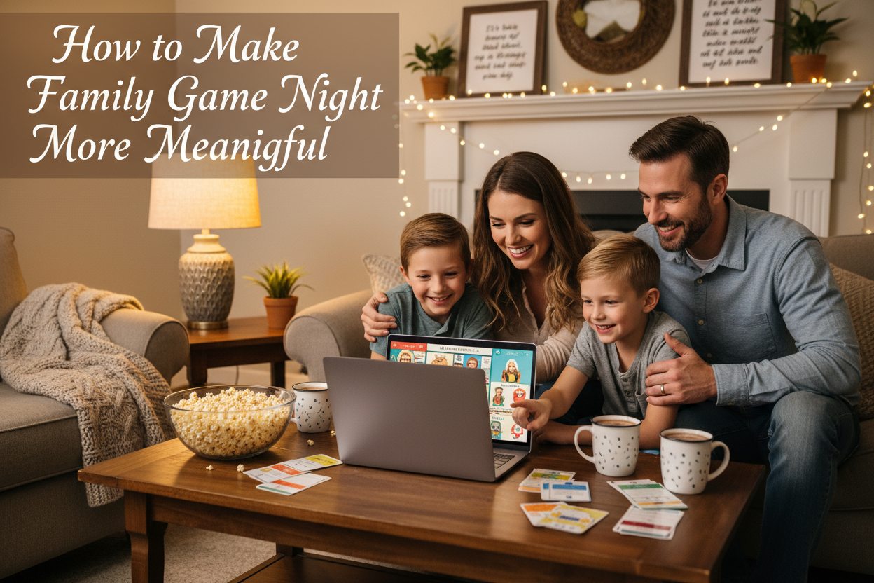 How to Make Family Game Night More Meaningful With Bible Games