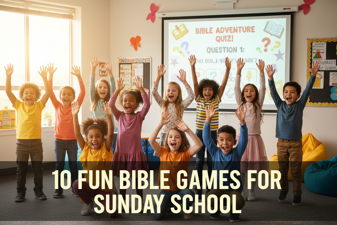 10 Fun Bible Games for Sunday School (That Kids Actually Love)
