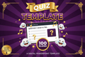 100-Slide Quiz Template